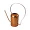 Hello Honey® 18.5" Copper Modern Metal Watering Can